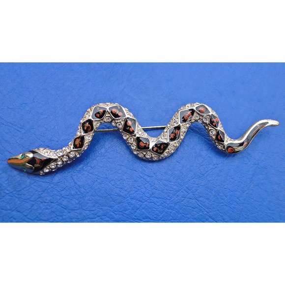 BROOCHES PINS FOUR SNAKE Fine - Picture 3 of 16